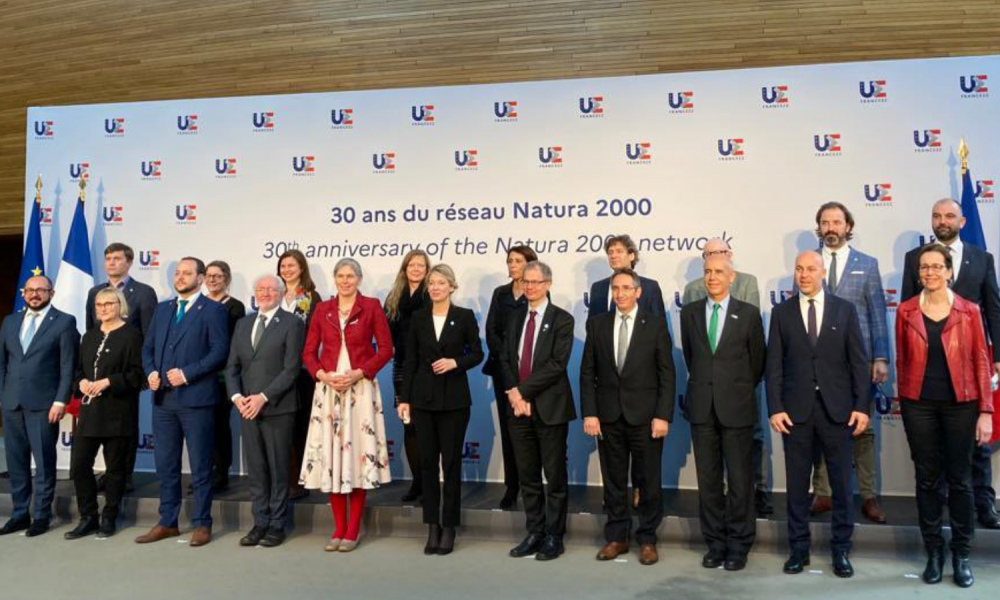 Malcolm Noonan at a Ministerial Conference marking 30 years of the Natura 2000