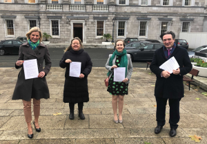 Senators Pippa Hacket, Roisin Garvey, Pauline O'Reilly and Vincent P Martin bring a motion to the Seanad calling for Ireland to accede to the Antarctic Treaty