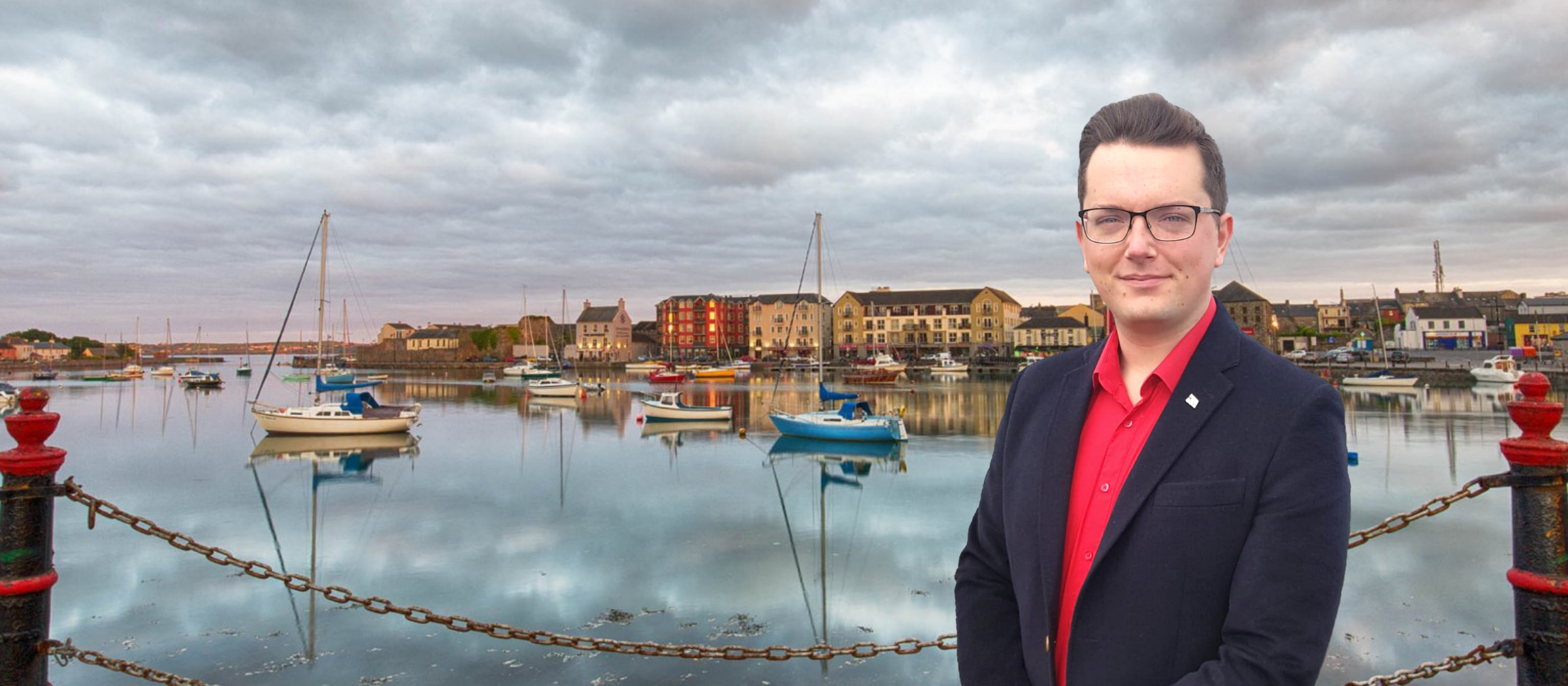 Críostóir Ó Faoláin in Waterford.