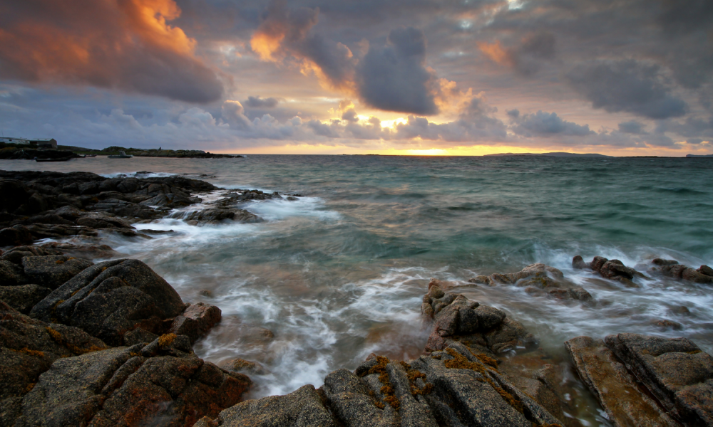 Irish coast - stock image