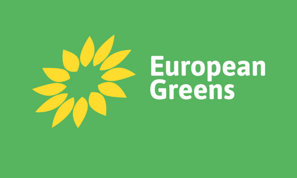 Logo for the European Green Party