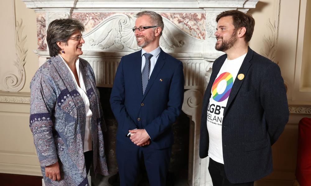 Roderic O'Gorman joins the LGBT Ireland campaign launch to highlight the harm caused by conversion practices.