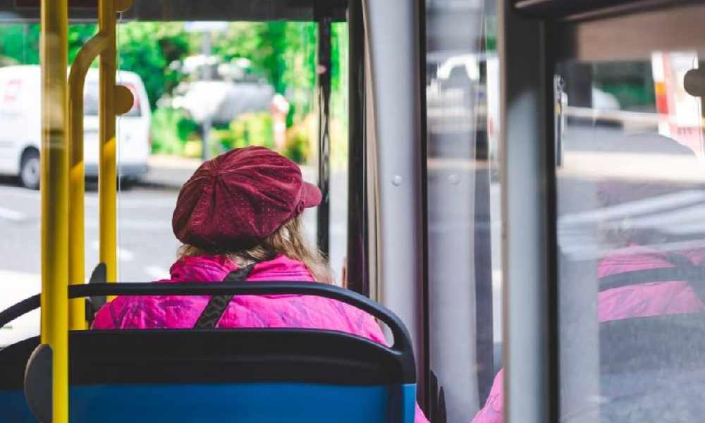 Rural Bus and passenger