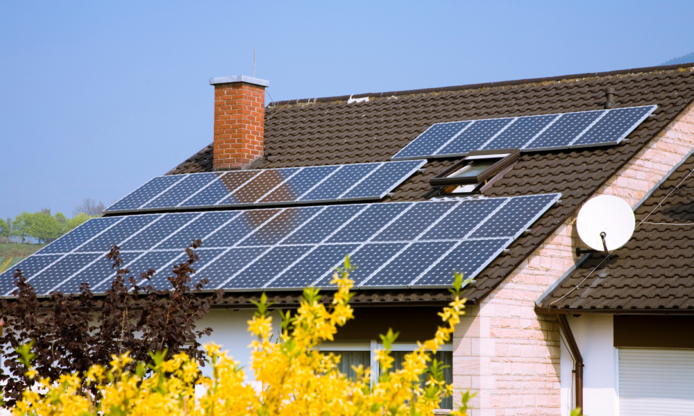 Solar PV Stock image