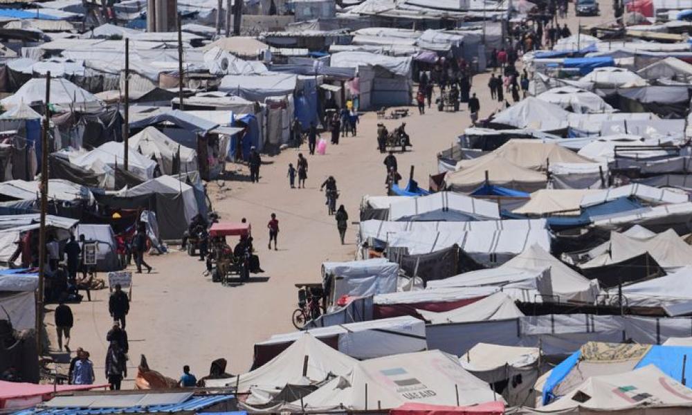 Gaza humanitarian camp