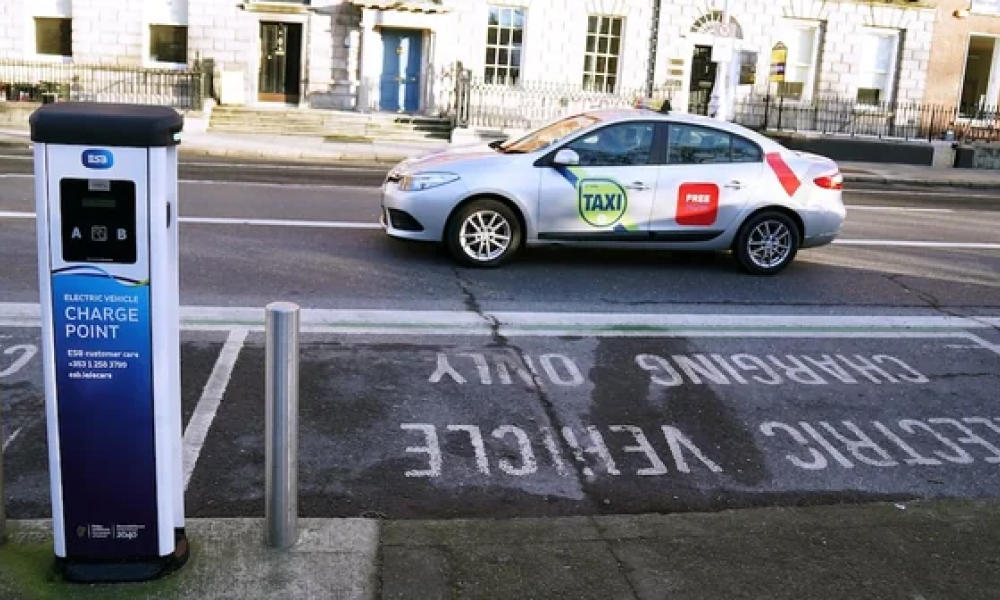 Electric vehicle charging point