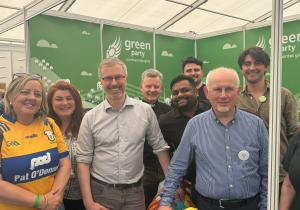 Rod & Roisin at the ploughing championship