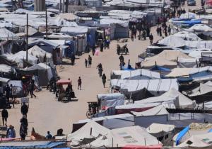 Gaza humanitarian camp